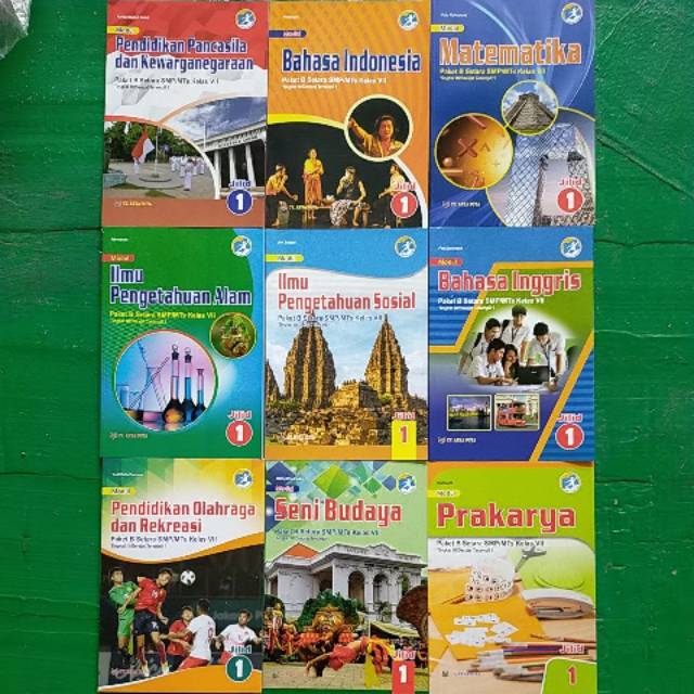 Jual MODUL PAKET B SETARA SMP/MTS KELAS 7 PENERBIT ARYA DUTA ISI 9 BUKU