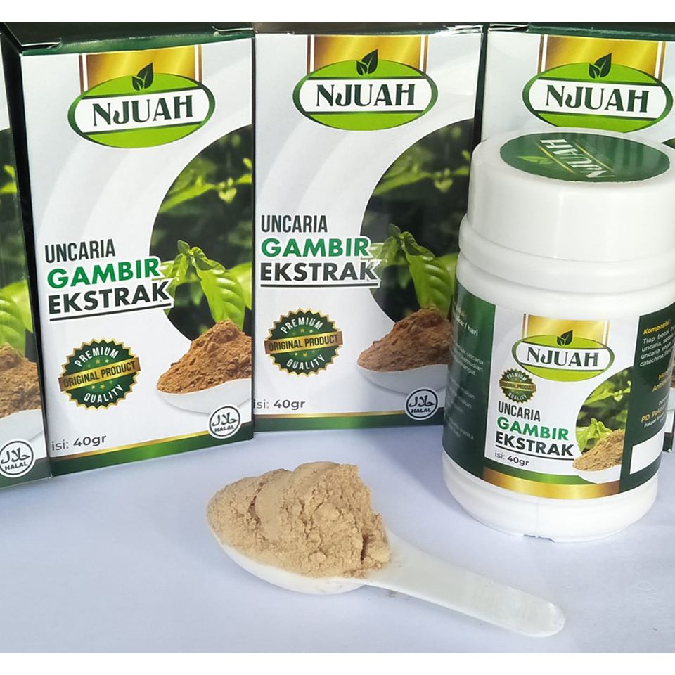 

Ekstrak Uncaria Gambir 100% Original