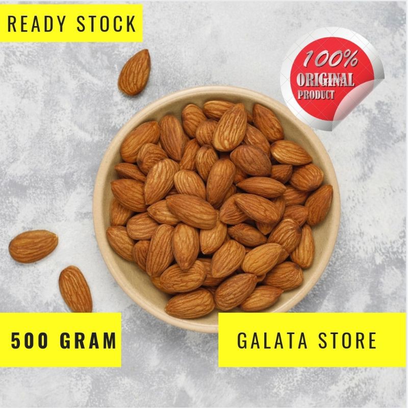 

ALMOND Kacang ALMOND Roasted 500 Gram Oleh Oleh Haji dan Umroh
