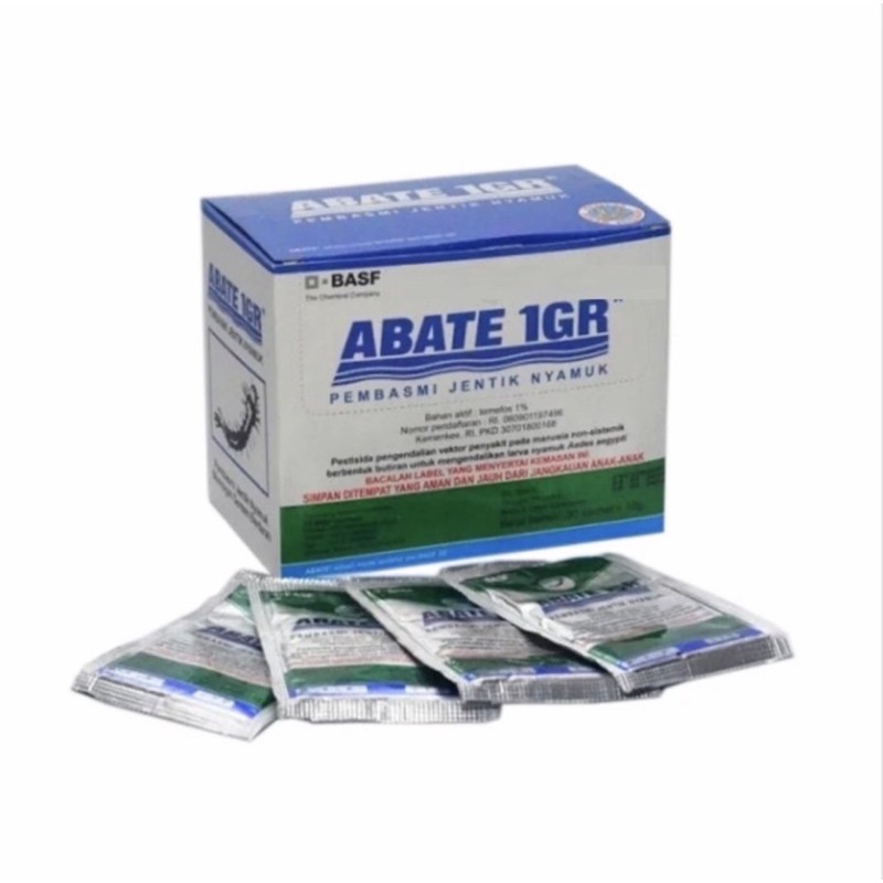 Abate per pack isi 5 sachet ( pembasmi jentik nyamuk )