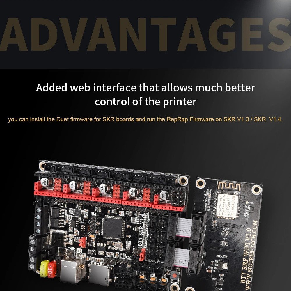 INDOCART Board 3D Printer Bigtreetech RRF Wifi V1.0 Module