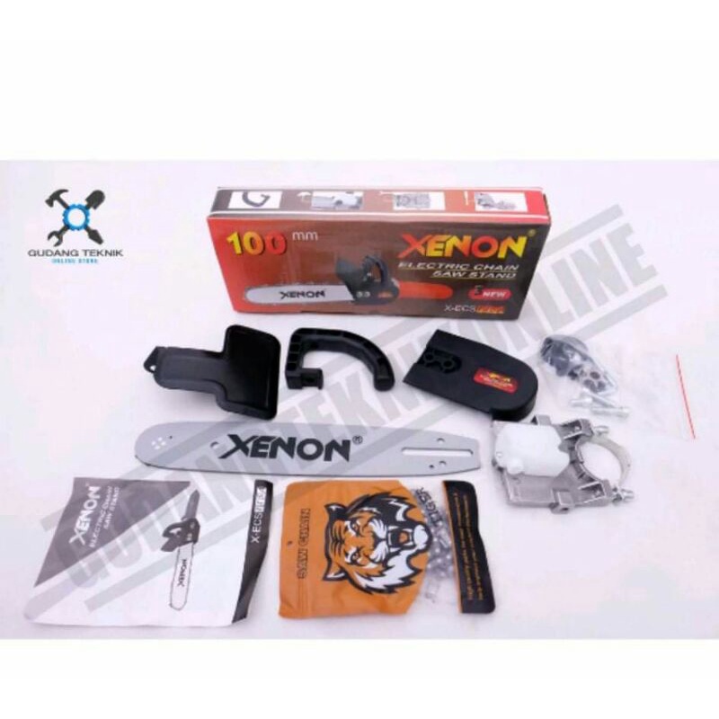 Adapter Konverter Chainsaw Mini Xenon / Adaptor Chain Saw Gerinda Xenon | original by Xenon| murah