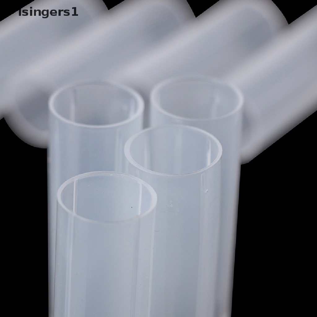 (lsingers1) 8pcs Tabung holder Baterai 18650 6cm Bahan Plastik Untuk Senter