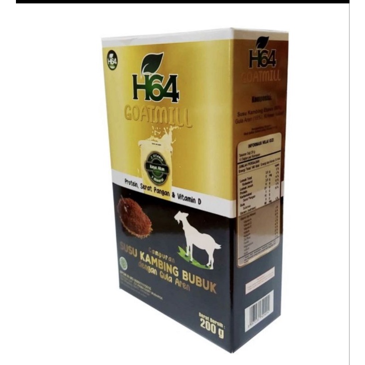 

Susu kambing GOATMIL 200gr plus gula aren