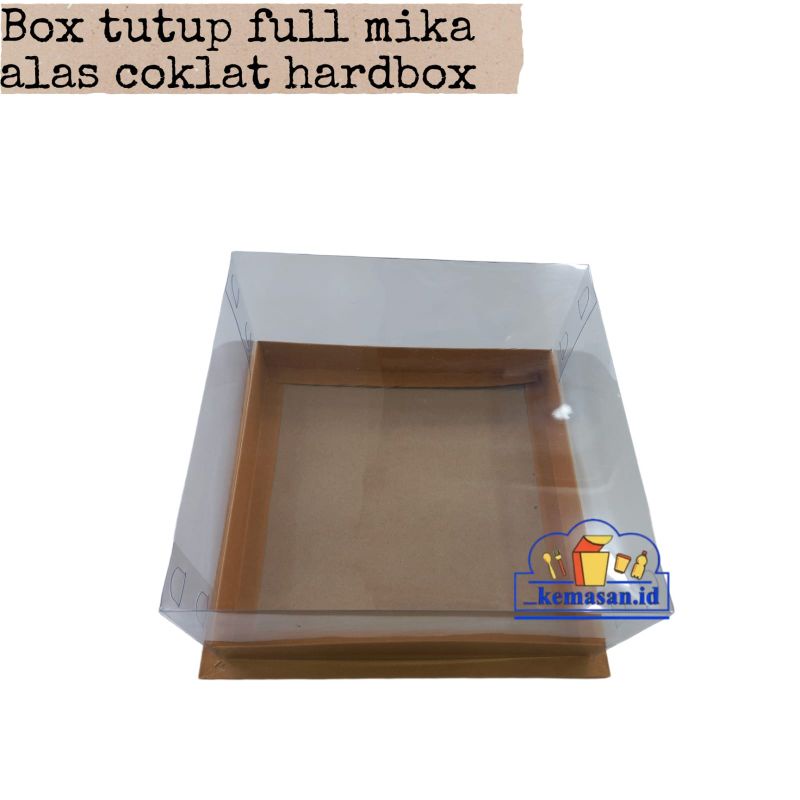 

BOX TUTUP FULL MIKA ALAS COKLAT HARDBOX 30X30X8CM-F