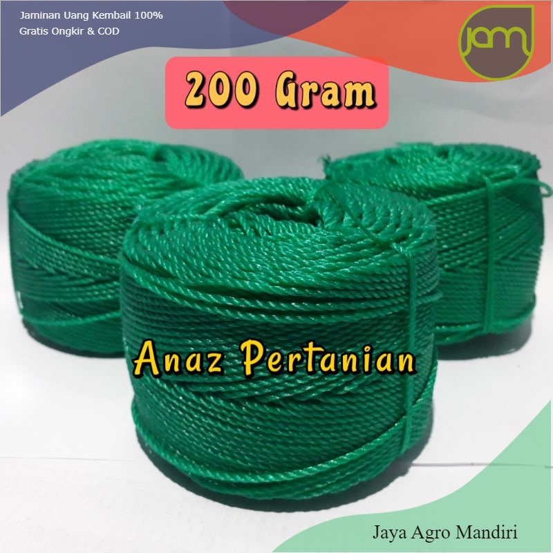 

Tali Tampar Tambang Plastii Kenur 200 Gram