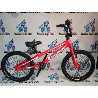 SEPEDA BMX 20 INCH EVERGREEN TORPEDO STANK MUTER NEW SEPEDA BMX 20 INCH EVERGREEN TORPEDO STANK MUTER NEW