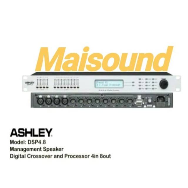 SPEAKER MANAGEMENT ASHLEY DSP 4.8