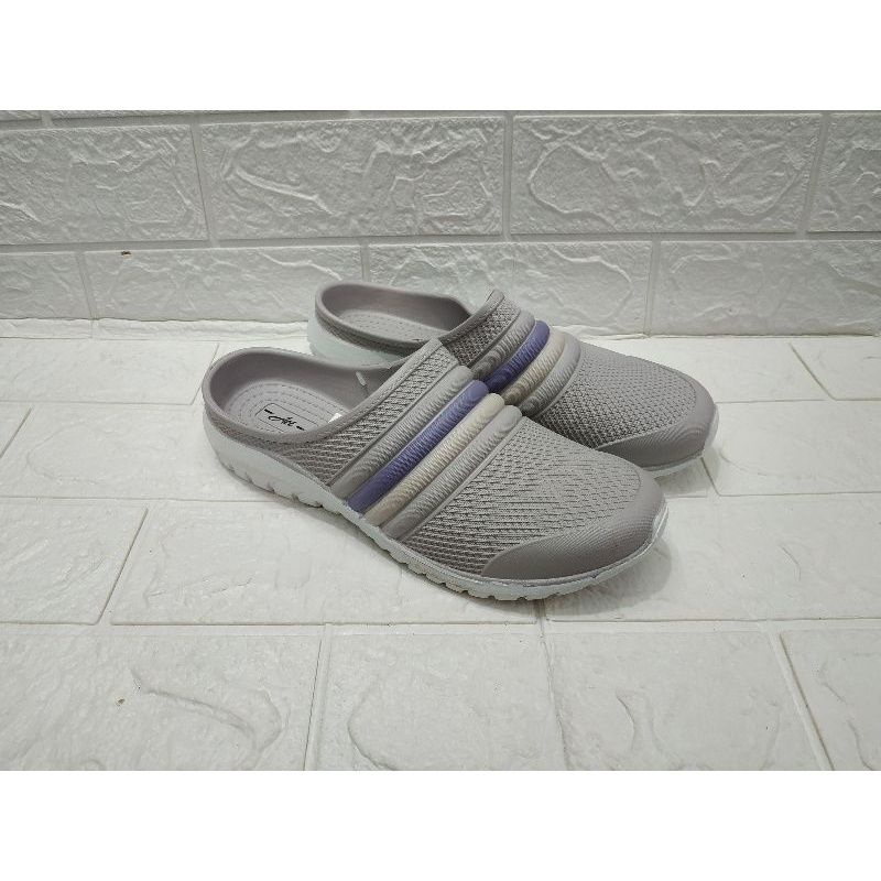 DISKON!!! Sandal slop wanita / sandal slop karet wanita ATT NSWL 491 Original-4