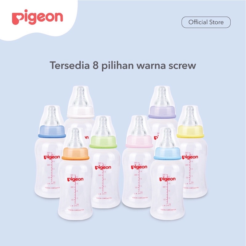 PIGEON Botol PP Clear Streamline 150Ml | Botol Susu Bayi