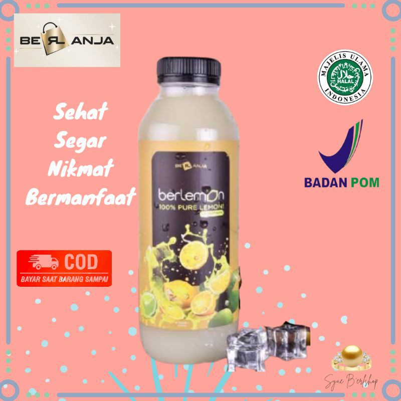 

Berlemon Minuman Lemon Murni Diet Aman Bisa Hangat Dingin Bpom