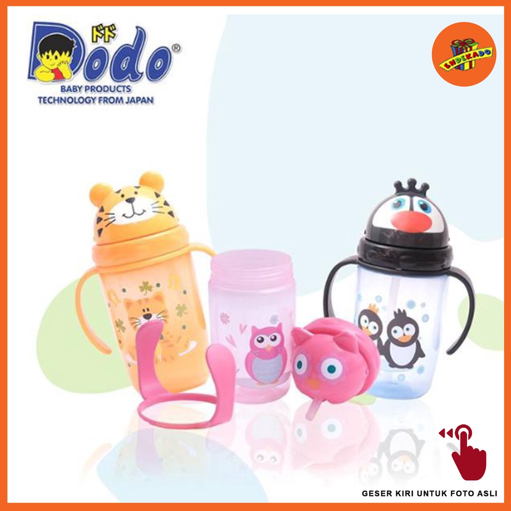 MAKASSAR! DODO ANIMAL CHARACTER CUP DDC008 - Botol Minum Anak Karakter