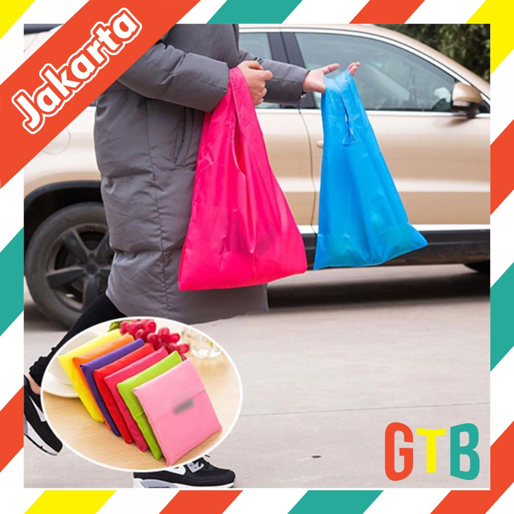 ❤️GTB❤️ R133 Shopping Bag Serbaguna Tas Belanja Model Lipat Tas Jinjing Belanja Tas Bagcu Import