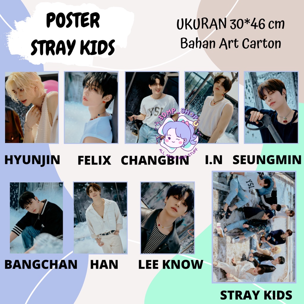 POSTER  A3 STRAY KIDS MAXIDENT