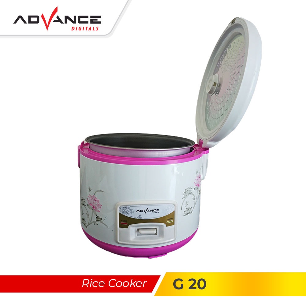 Advance Rice Cooker 1.8L Magic Com 380W G20 Garansi 1 Tahun