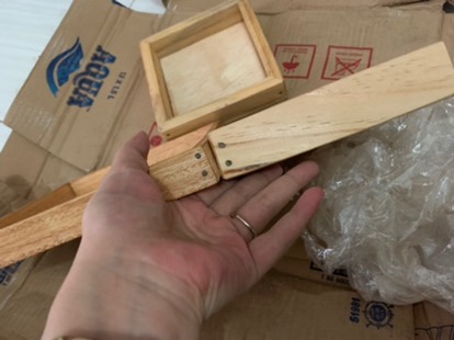 15x15x 3cm Hampers Wooden Box Seserahan Kotak Parcel Kayu Hantaran