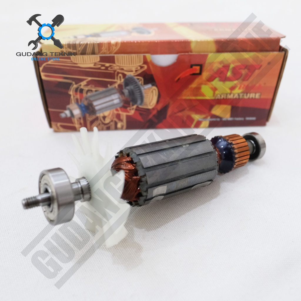 AST ANGKER Gerinda Maktec MT90 / ARMATURE Gerinda Tangan MT 90 Maktec