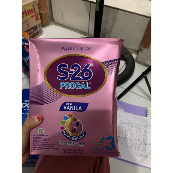 S26  PROCAL gold 3 vanila 400gr ‼️habiskan stock‼️