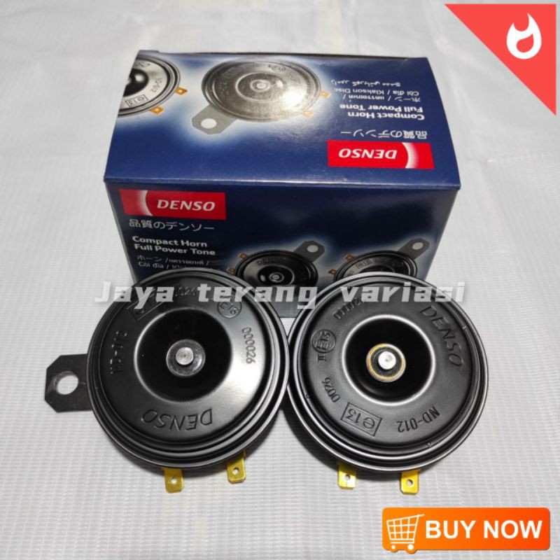 Klakson Denso Disc 12V WaterProof 100%Original