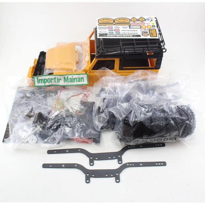 TERJAMIN AMAN DIY rc car MN90K D90 KIT version MN model MN90 K
