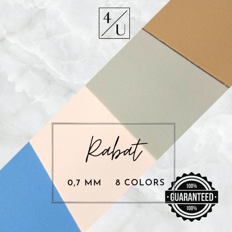 Kulit Sintetis Meteran GARANSI PVC - RABAT 1×1,37M Kulit Sintetis Tebal