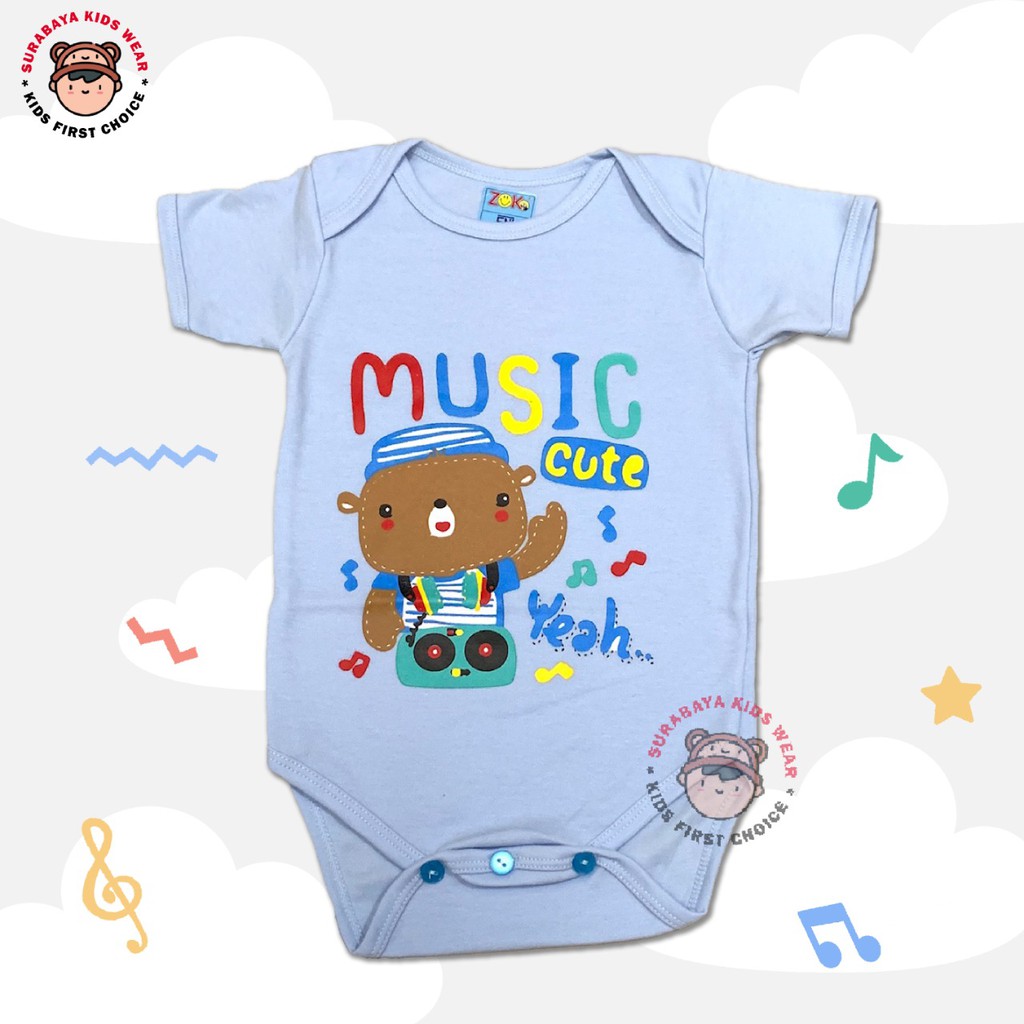 Jumper Bayi / Jumpsuit Bayi Lucu 6-12 Bulan