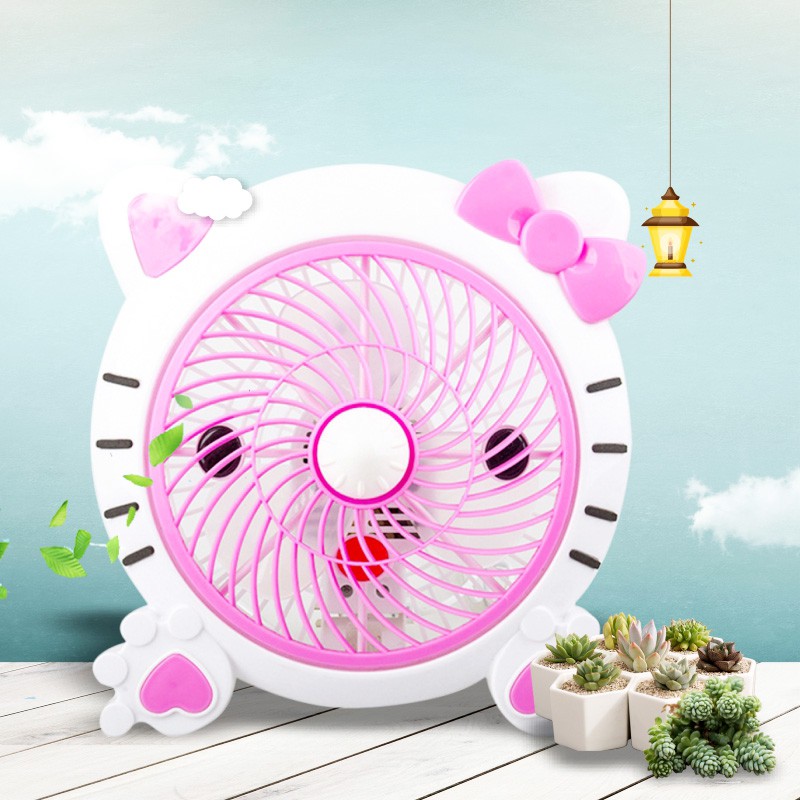 Newstyle Hello Kitty Kipas Angin listrik portabel mini 