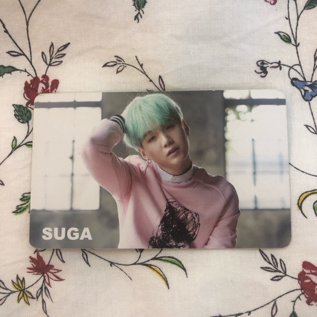 [RESERVED] BTS RUN JAPAN HANDSHAKE SUGA LIMITED PHOTOCARD