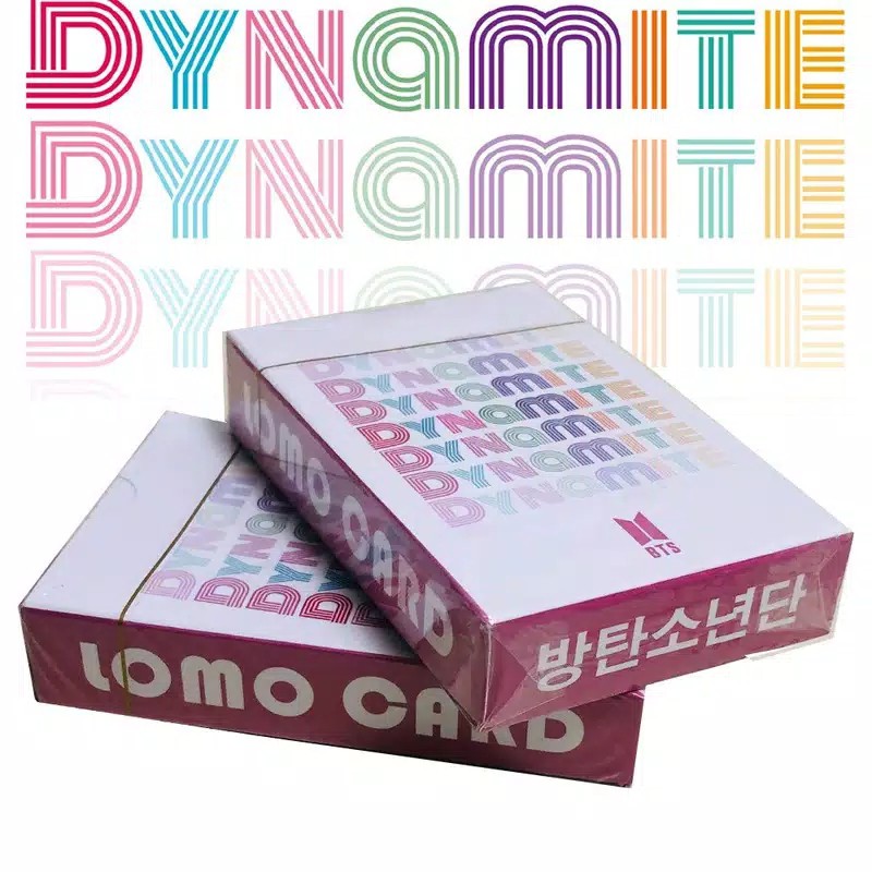 54pcs Lomo Card KPOP BTS Dynamite BT21