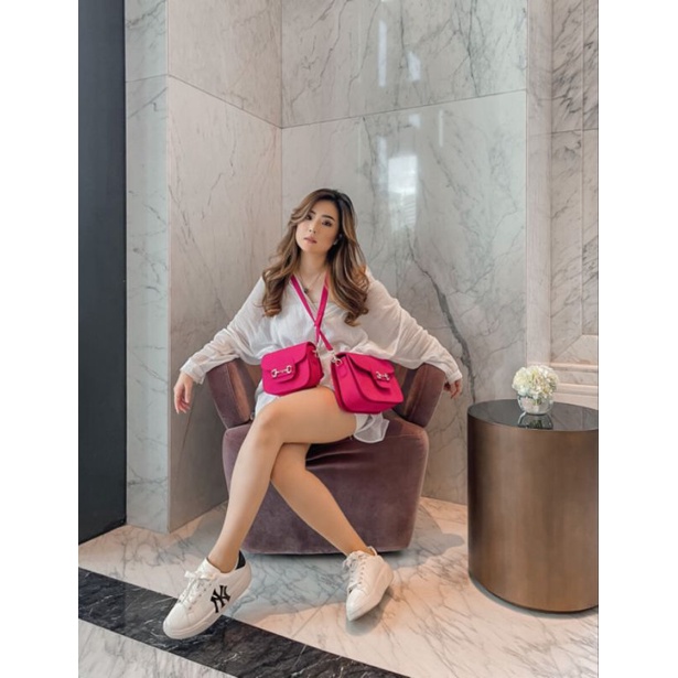 PELUNASAN SNY Jackson Bag - fuchsia size MEDIUM