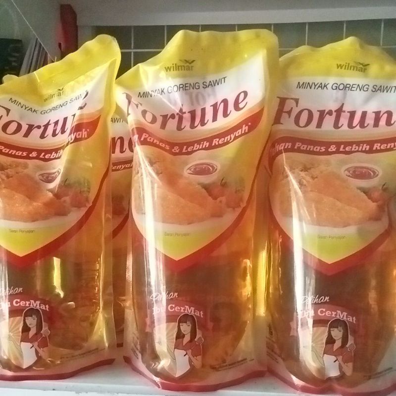 

Fortune minyak goreng 1L