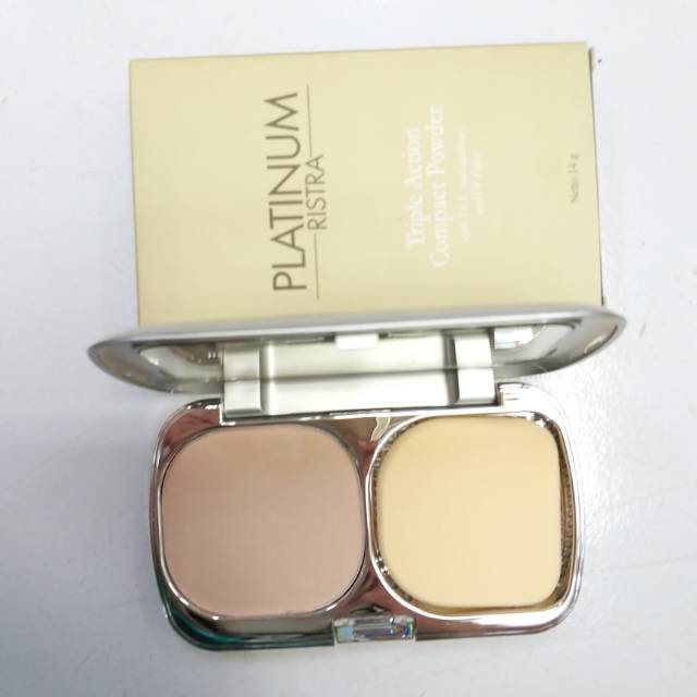 RISTRA PLATINUM TRIPLE ACTION COMPACT POWDER 14 GR