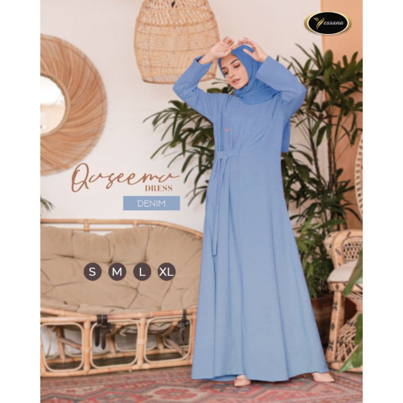 Dress Qaseema Yessana/bahan Lady Zara