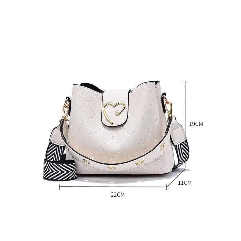 GI 12902 RISCE TAS SELEMPANG TALI MOTIF IMPORT WANITA CEWEK PEREMPUAN BATAM JT CR 7443 EL 5457