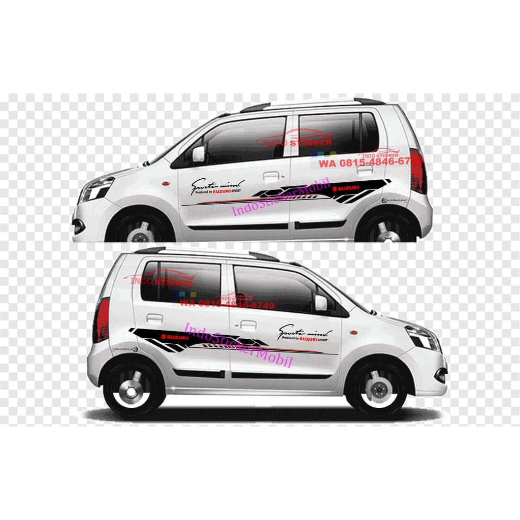 Promo termurah stiker mobil karimun sticker list body karimun wagon r