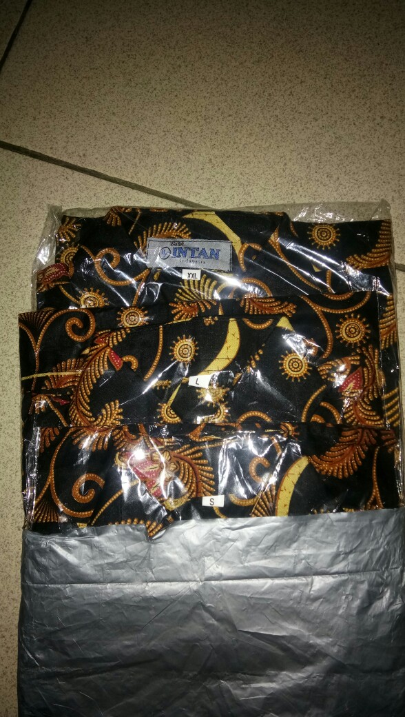 Batik Khan - Couple Batik Anak Batik Dewasa Batik Sby Manuk Gurita Salju