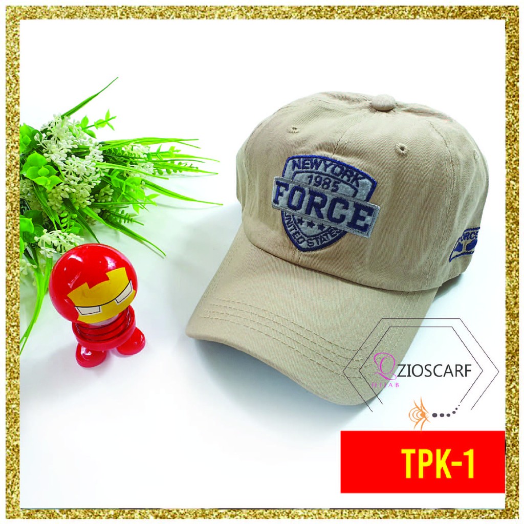 Topi Pria Baseball NY NewYork Force 1985 Fashion Outdoor Cap Topi Fashion Pria Sport TPK Import