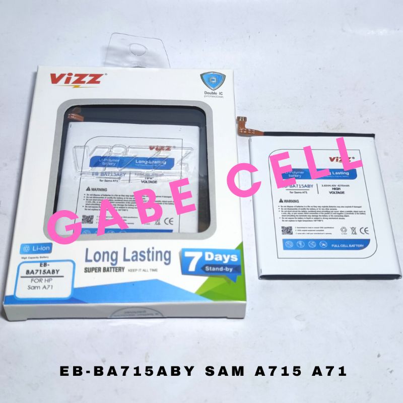 BATERAI BATRE VIZZ BA315ABY/BA505ABU/BA515ABY/BA715ABY SAMSUNG A31/A50/A51/A71