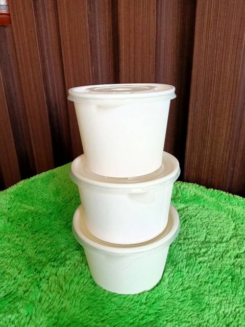 BAGUS SEKALI!!! Paper bowl 720 ml tanpa tutup isi 25 pcs