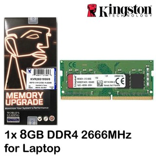 RAM Kingston KVR26S19S8/8 CL19 SODIMM DDR4 8GB PC-21333