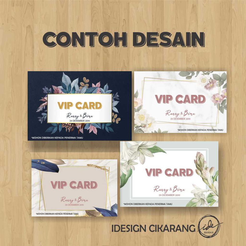 41 Contoh Undangan Nikah Vip Gratis