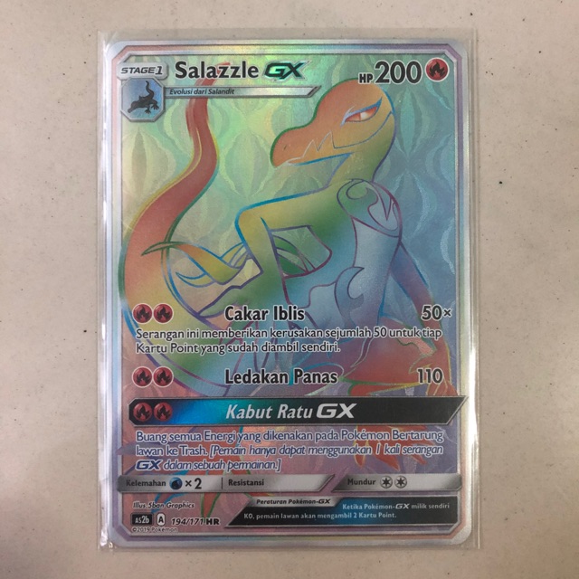 Salazzle GX HR - TCG Pokemon Indonesia