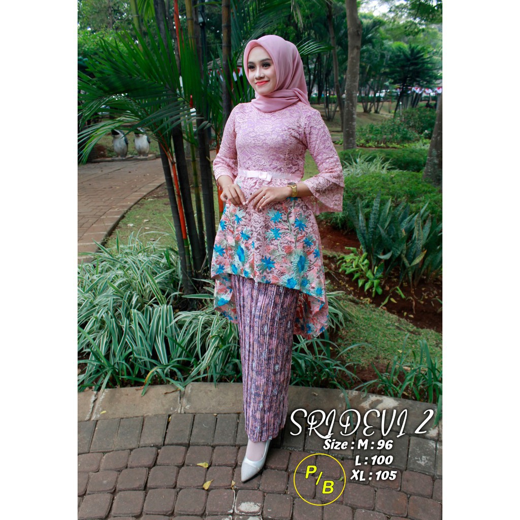 KEBAYA AURORA BORDIR - BRUKAT BORDIR SRIDEVI - BAJU KEBAYA AURORA - KEBAYA MODERN - BAJU BRUKAT HQ