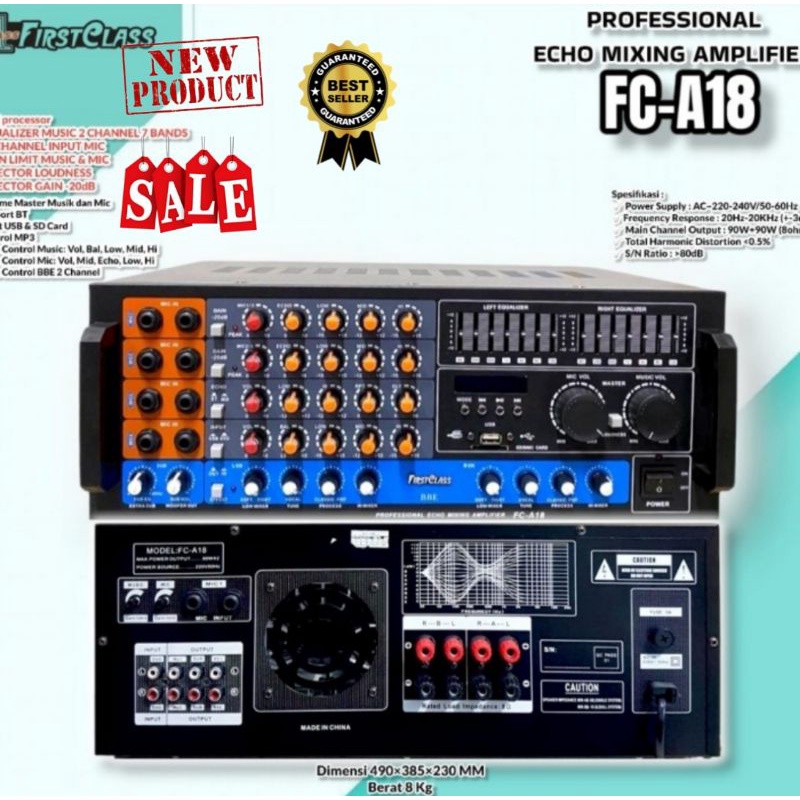 Amplifier Firstclass FC A18 Original