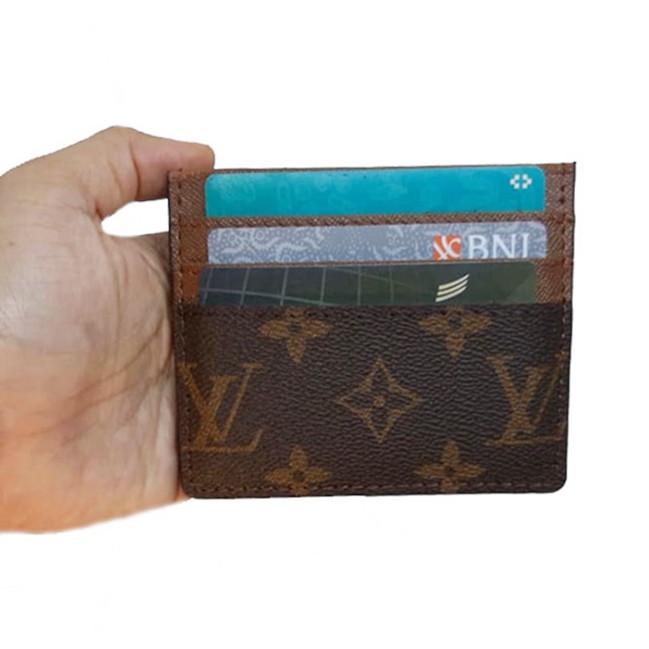 DOMPET KARTU CARD HOLDER LV Damier Monogram 888 simple