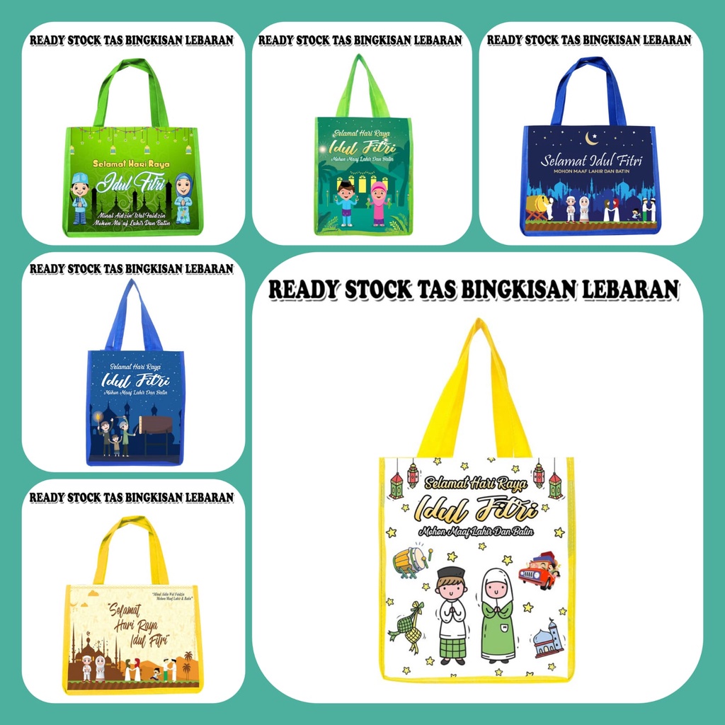 

goodie bag parcel hari raya idul fitri Tas Bingkisan lebaran ramadhan anak satuan