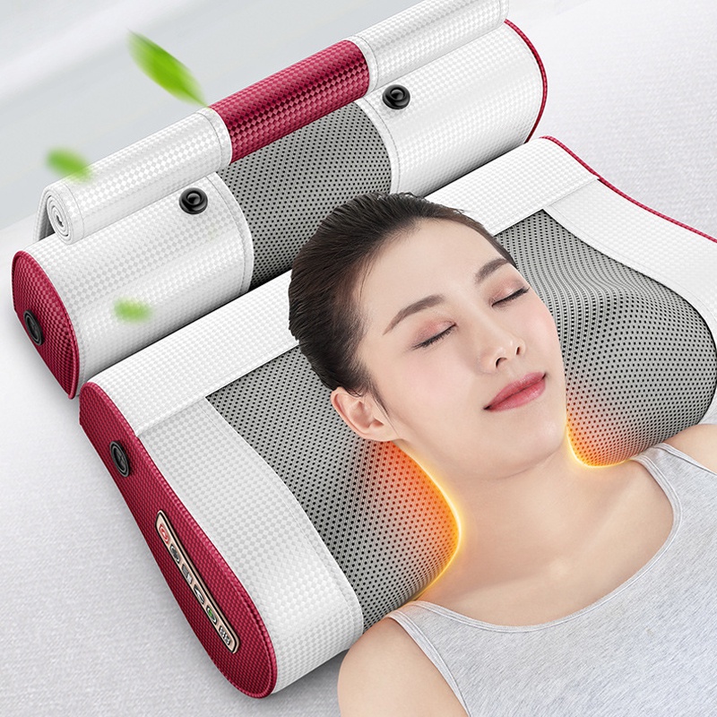 Bantal Pijat Elektrik Multifungsi Full Body Massage Alat Bantal Pijat portable Home Masaage Pillow bantal pijat SURPABAYA