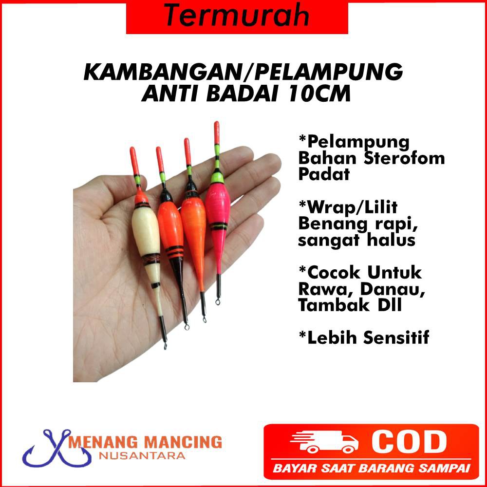 PELAMPUNG ANTI BADAI KAMBANGAN ANTI BADAI KAMBANGAN STEROFOM KAMBANGAN HANDMADE LILIT BENANG
