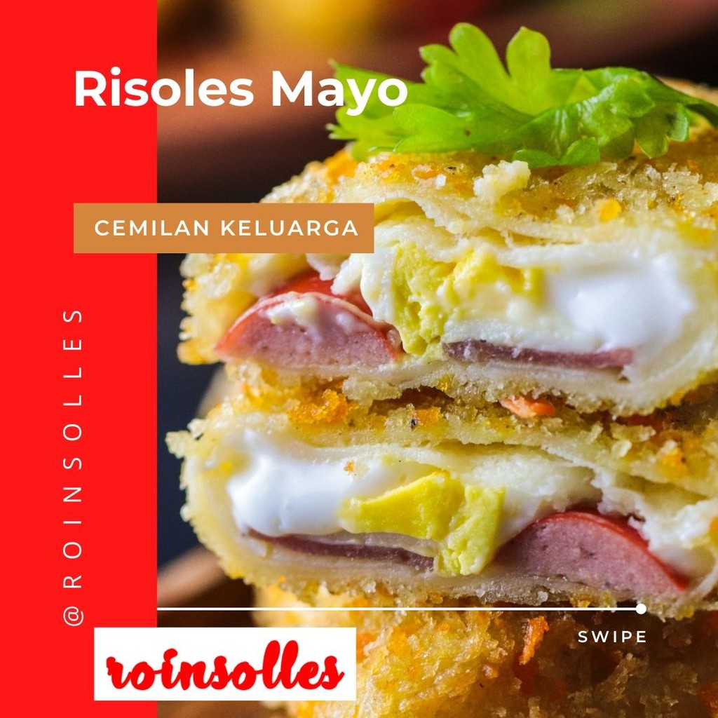 

Risoles Risol Mayo Frozen Beku Smoke Beef Risol Mayonaise Risoles Mayonaise by ROINSOLLES