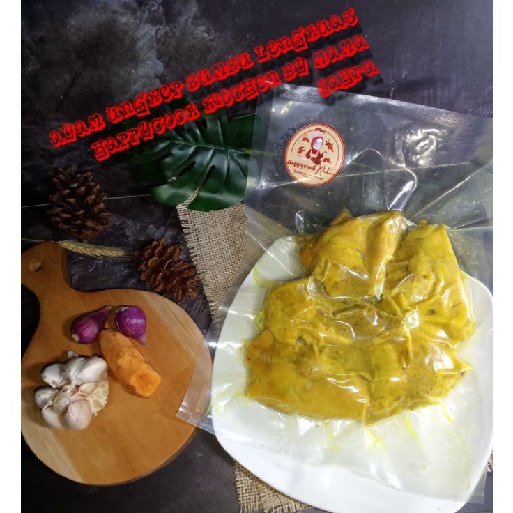 

Ayam ungkep kuning bumbu lengkuas isi 6 potong ukuran besar